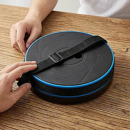 Scaun Rotund Pliabil și Telescopic – Reglabil până la 45,5 cm, Portabil și Ușor (1,2 kg), Rezistență 100 kg, Material PA66, Ideal pentru Camping, Pescuit și Grădină [2]