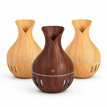 Umidificator și Difuzor Aromaterapie Scentchips, 130 ml, cu Ultrasunete, USB și LED [3]