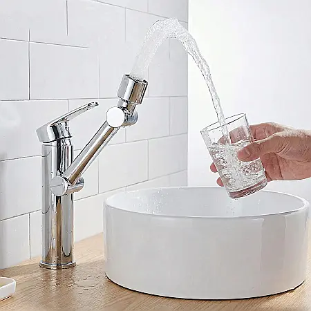 Casă & Grădină - Aerator Rotativ 1080°: Flexibilitate Totală și Economie de Apă Inteligentă