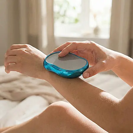 Epilator Crystal Hair Remover portabil prin frecare, reutilizabil, fără durere, pentru față și corp [1]