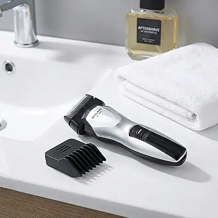 Aparat de Tuns Facial 3 în 1 Daling DL-9049 – Trimmer Sprâncene, Ras Păr Facial Fin, Tuns Bărbie, Capete Detașabile, Utilizare Umedă și Uscată: Precizie și Versatilitate pentru o Îngrijire Impecabilă [2]