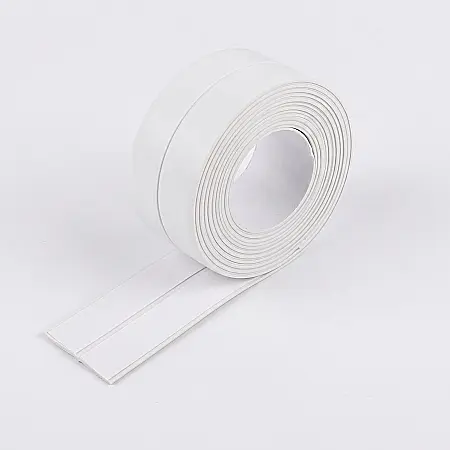 Bandă Adezivă Impermeabilă pentru Etanșare Multisuprafețe – 3,2 m x 3,5 cm, Cauciuc Siliconat, Rezistentă la Apă și Mucegai, Ideală pentru Baie și Bucătărie [2]