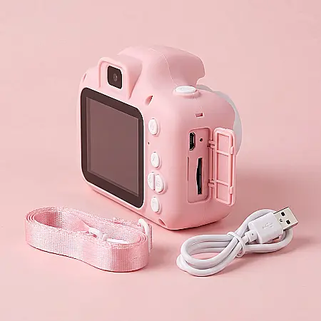 Cameră Foto pentru Copii – Foto și Video 1080P Full HD, Ecran LCD 2 Inch, Jocuri Incorporate, Design Rezistent la Șocuri, Compactă și Ergonomică [2]
