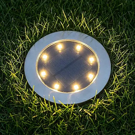 Lampă Solară LED pentru Grădină – Iluminat Exterior Rezistent la Intemperii, Senzor de Lumină și Mișcare, Instalare Fără Cablu: Eleganță, Siguranță și Eficiență Energetică 100% pentru Spațiul tău Verd [2]
