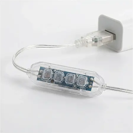 Lumini LED pentru Oglindă – 10 Becuri Hollywood cu Luminozitate Reglabilă, Alimentare USB, 3 Moduri de Culoare, Ideal Machiaj Profesional, Fixare cu Ventuze sau Velcro [2]