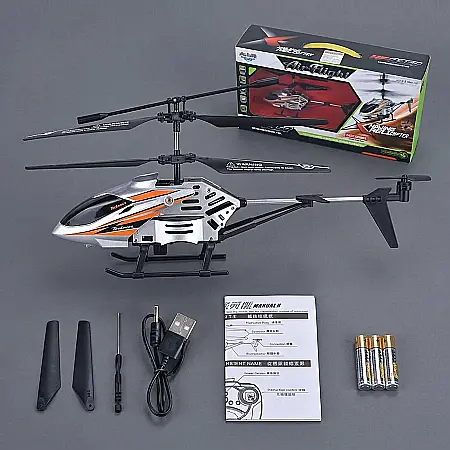 Elicopter cu Telecomandă Bizaical – Lumini LED Multicolore, Zbor Stabil și Sigur, Tehnologie Anti-Coliziune, Manevrabilitate Precisă, Cadou Ideal pentru Copii și Adulți [2]