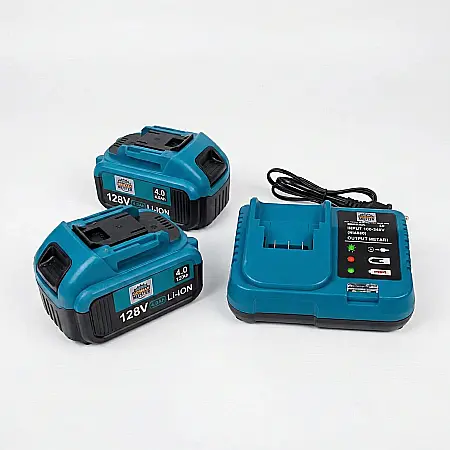 Trusă Scule Auto cu Impact + Autofiletantă 128V, 4Ah – 2 Acumulatori Li-Ion, Cuplu 350 N.m, Mandrină 10 mm, 25 Trepte Cuplu, 2 Viteze, Valiză Transport Inclusă [2]