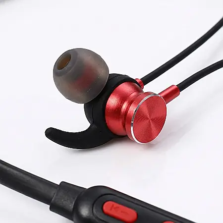 Căști In-Ear Sport Wireless – Bluetooth 4.2, Suport Card MicroSD, Sunet Bass Puternic, Design Ergonomic și Confortabil, Ideale pentru Alergare și Sala de Fitness, Culori Variabile [1]