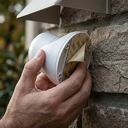 Bec cu Senzor de Mișcare fără Fir Light Angel – 7 LED-uri Ultra-Luminoase, Rotativ 360°, Rezistent la Intemperii, Pentru Interior și Exterior, Ideal pentru Scări, Terase, Grădini, Balcoane [2]