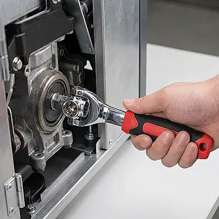Cheie Universală Multifuncțională 48 în 1 cu Torx – Cap Rotativ 360 Grade, Ideală pentru Casă și Auto, Oțel Carbon, Unghi de Lucru 45 Grade [2]