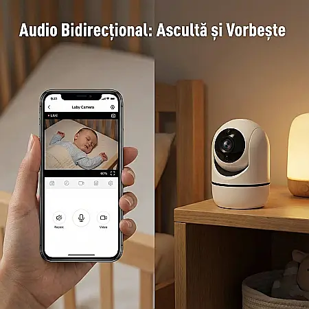 Camera de supraveghere copii – Baby Monitor Wireless HD 1280x720 [2]