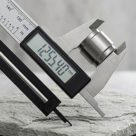Șubler Electronic Digital KRAFT&DELE, 0-150 mm, Precizie 0.1 mm, Ecran LCD [2]