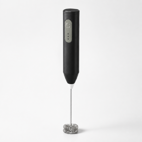Mixer Electric pentru Spumă de Lapte, Reîncărcabil USB-C, Tijă Inox, 3 Viteze [3]