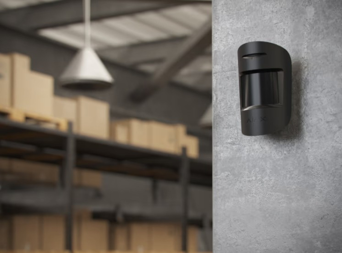 Detector de miscare si geam spart wireless PIR Ajax CombiProtect WH, 12/9 m, 88/180 grade, pet immunity, 868 MHz, RF 1200 m - Negru [4]