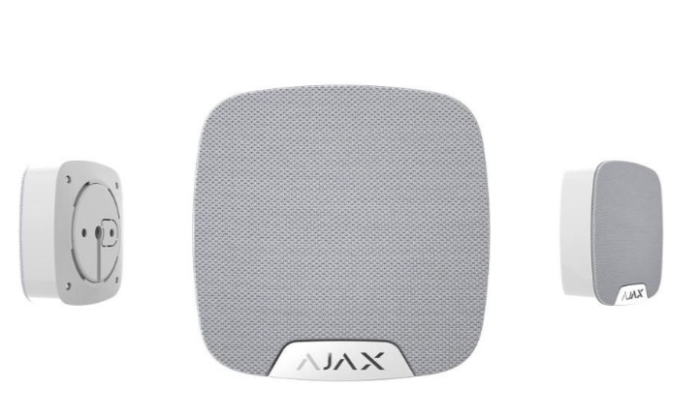 Sirenă Wireless Interior Ajax HomeSiren Alba [2]