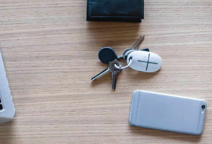 Telecomanda AJAX SpaceControl WH, 4 butoane, buton de panica, Alba [3]