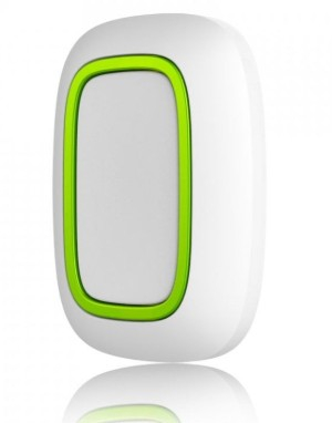 Alarma pentru exterior (perimetral) - Buton Panică Wireless Ajax Button Alb