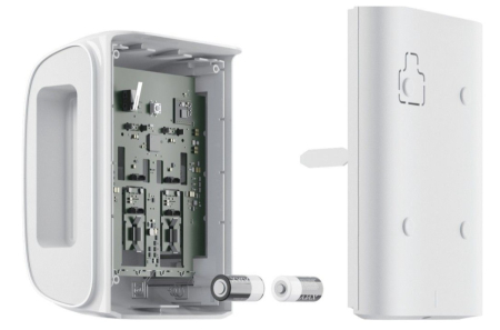 Detector de miscare wireless exterior PIR tip perdea Ajax DualCurtain Outdoor, 30 m, pet immunity, antimasking [2]