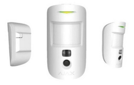 Detector Wireless PIR de interior cu cameră AJAX MotionCam Alb [1]
