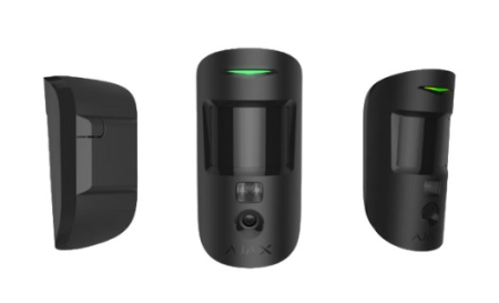 Detector Wireless PIR de interior cu cameră AJAX MotionCam Negru [1]