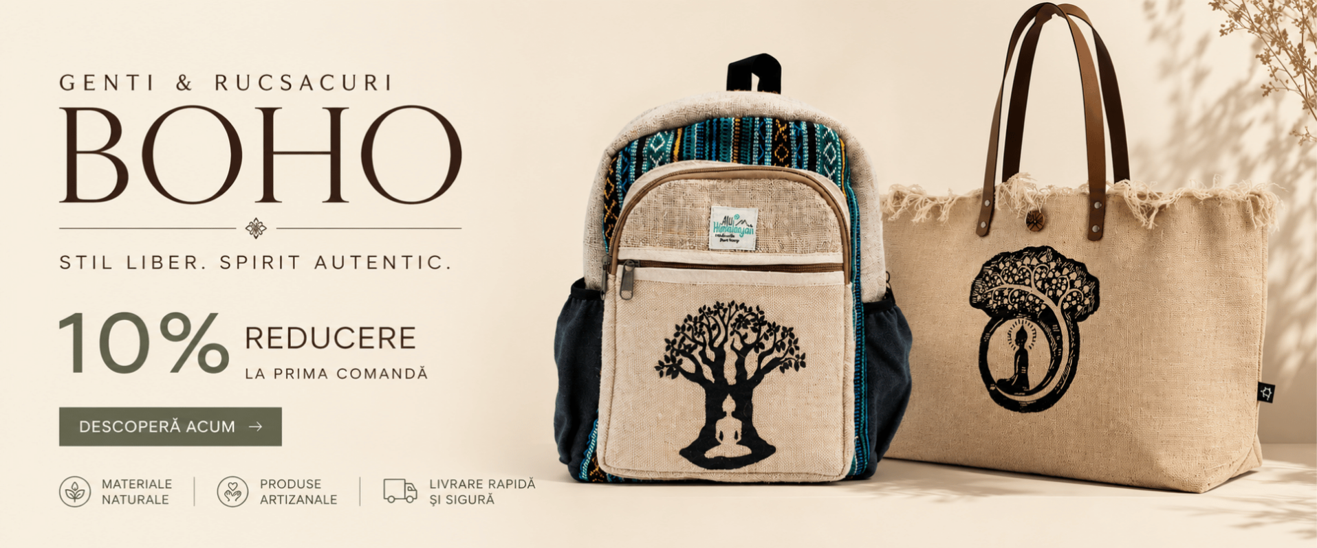 Genti & Rucsacuri Etno-Boho