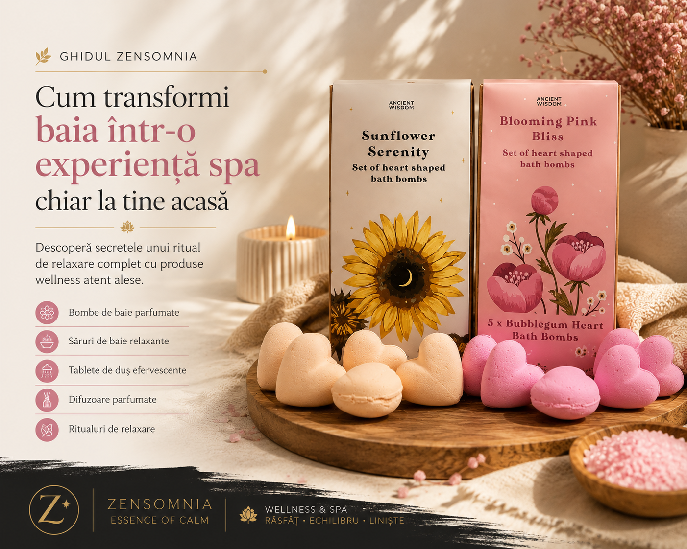 Cum transformi baia într-o experiență spa chiar la tine acasă