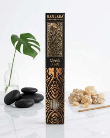 Aromaterapie - betisoare-parfumate-copal-mayan-extra-lungi-banjara