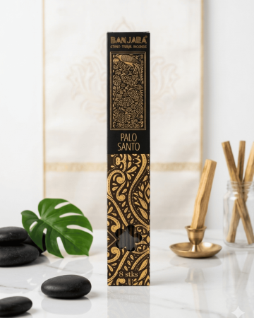 Aromaterapie - Betisoare parfumate Palo Santo extra lungi Banjara – purificare energetica