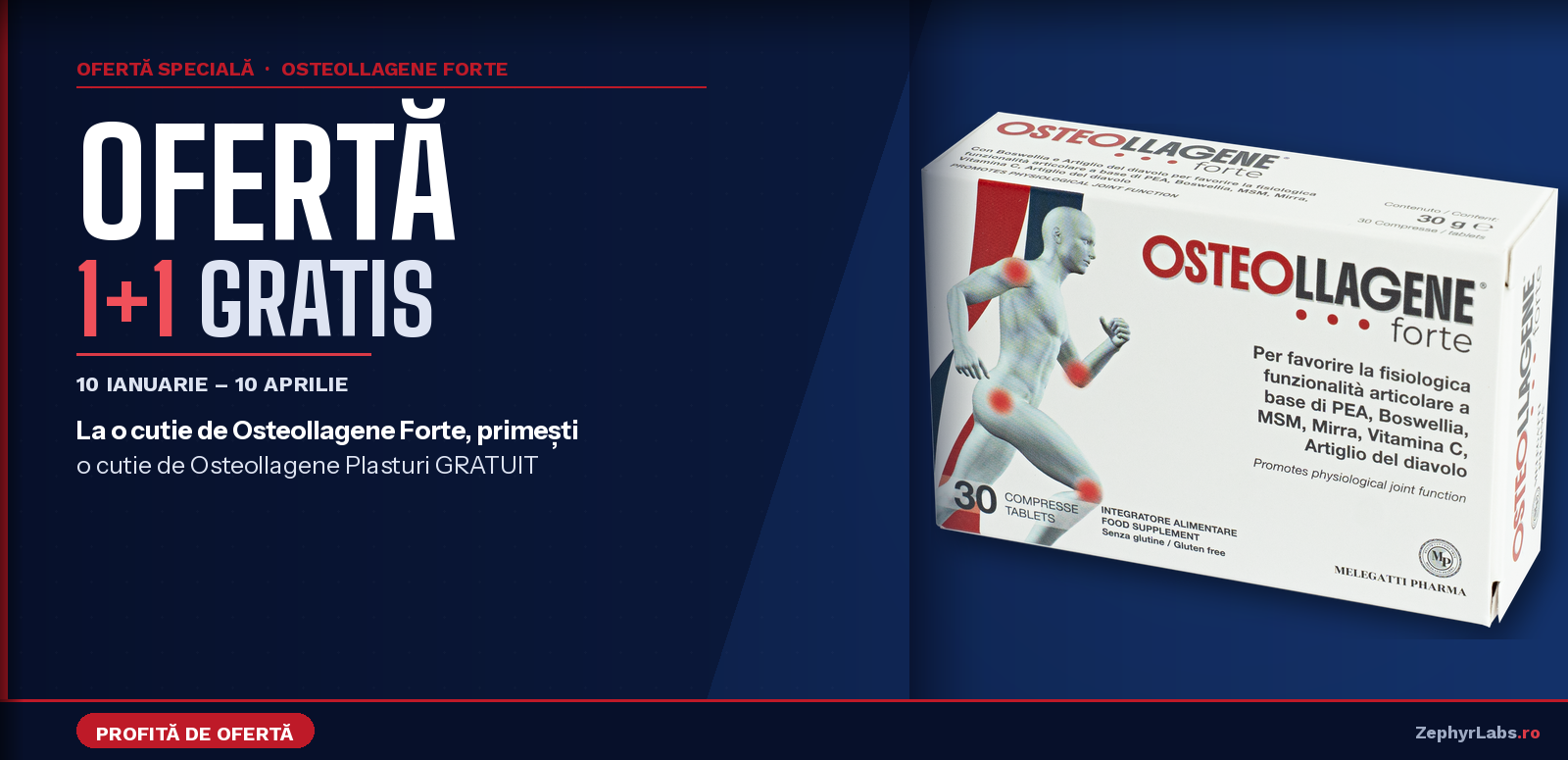 Promo 1+1 ianuarie aprilie