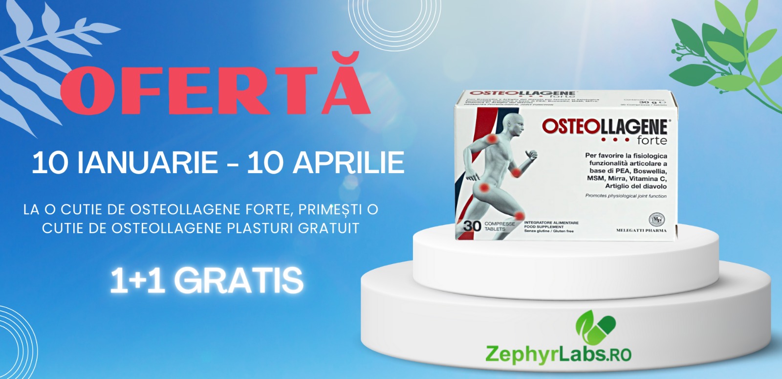 Promo 1+1 ianuarie aprilie