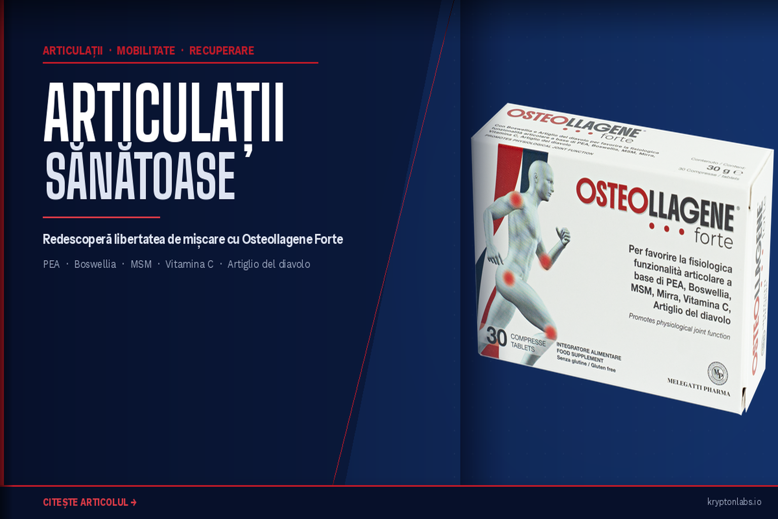 Osteollagene Forte pentru articulații