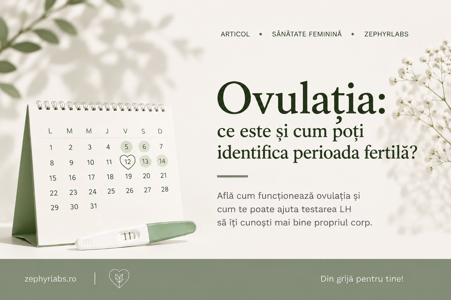 Ovulația: cum identifici perioada fertilă