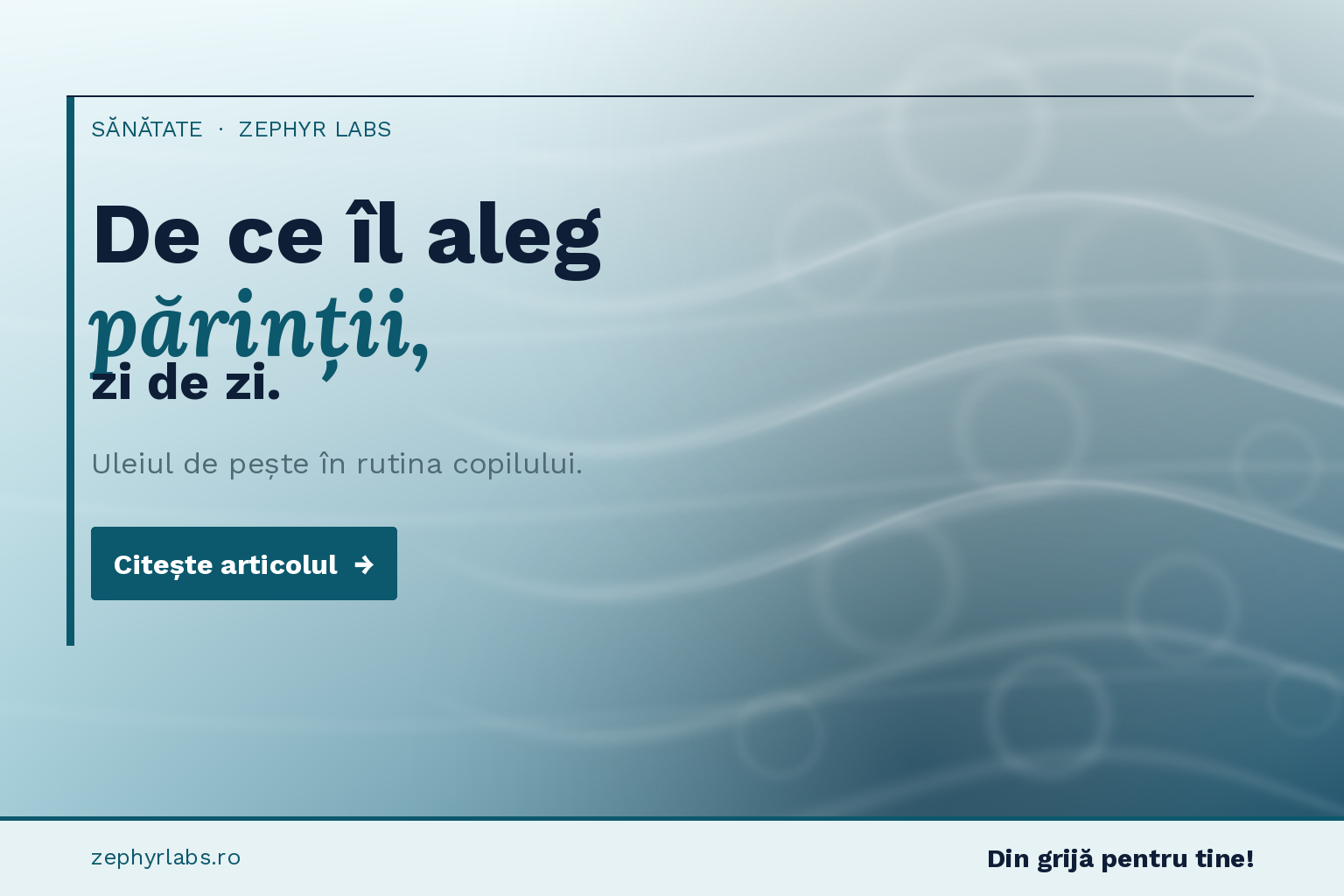 Uleiul de pește pentru copii
