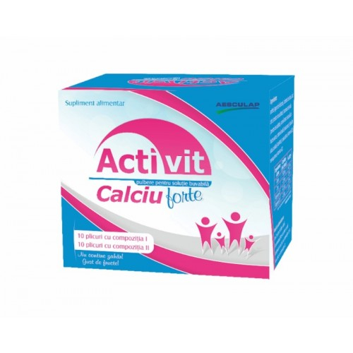 Activit Calciu FORTE plicuri Zephyr Labs [1]