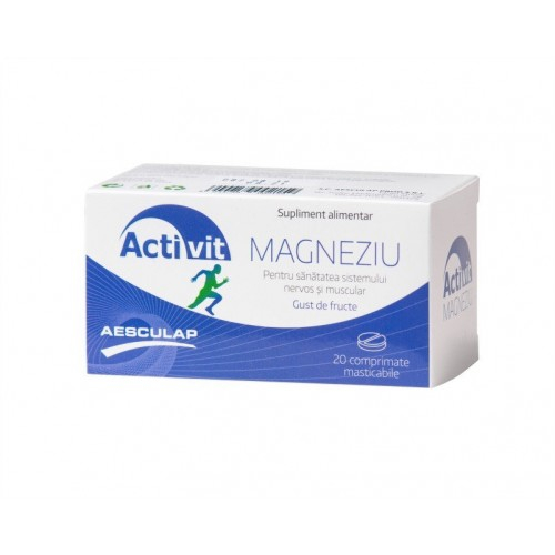 Activit Magneziu x 20 compr.mast Zephyr Labs [1]