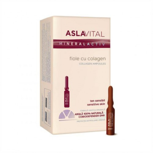 Aslavital Mineralactiv fiole cu colagen 10x2ml Zephyr Labs [1]