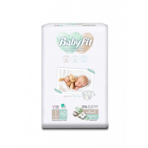 BabyFit scutec Eco 1/ Newborn x 40 buc Zephyr Labs [1]