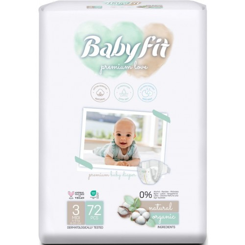 BabyFit scutec Jumbo 3/ Midi x 72 buc Zephyr Labs [1]