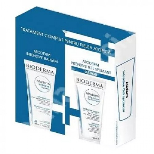 Bioderma Atoderm intensiv balsam 200ml+gel spumant 200ml (CADOU) Zephyr Labs
