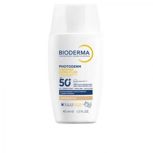 Bioderma Photoderm Xdefense ultra-fluid colorat SPF50+ fototip 2 x 40ml Zephyr Labs
