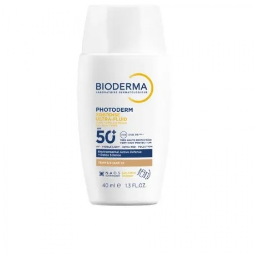 Bioderma Photoderm Xdefense ultra-fluid colorat SPF50+ fototip 3 x 40ml Zephyr Labs