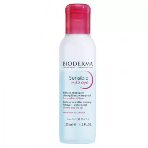 Bioderma Sensibio H2O apa micelara bifazica pentru ochi si buze 125ml Zephyr Labs [1]