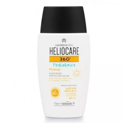 Cantabria Heliocare 360 crema protectie solara Pediatrics mineral SPF50+, 50ml Zephyr Labs