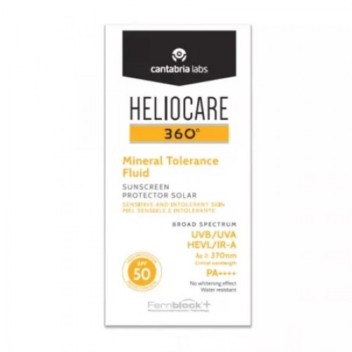 Cantabria Heliocare 360 Mineral Tolerance Fluid SPF50, 50ml Zephyr Labs [1]