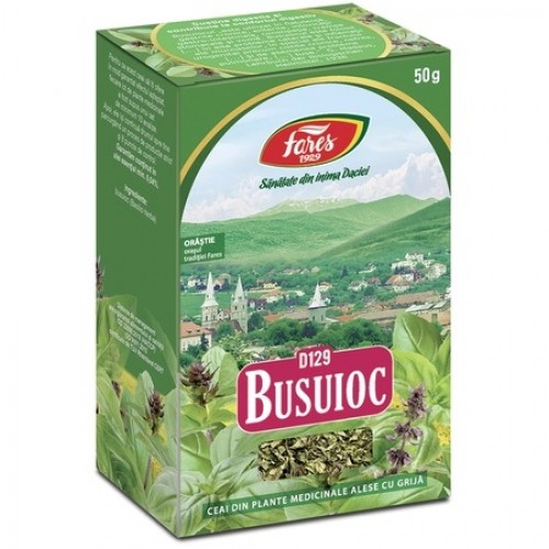 Ceai busuioc D129 Fares, 50g Zephyr Labs [1]