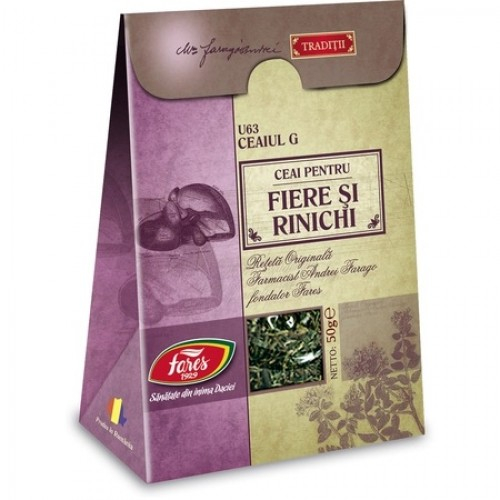 Ceai G Fiere si Rinichi, 50g (U63) Zephyr Labs [1]