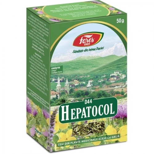 Ceai Hepatocol Fares, 50g (D44) Zephyr Labs [1]