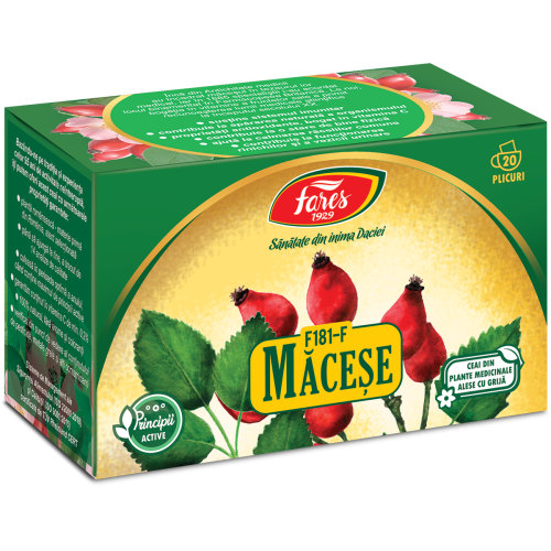 Ceai macese x 20 plicuri Fares Zephyr Labs
