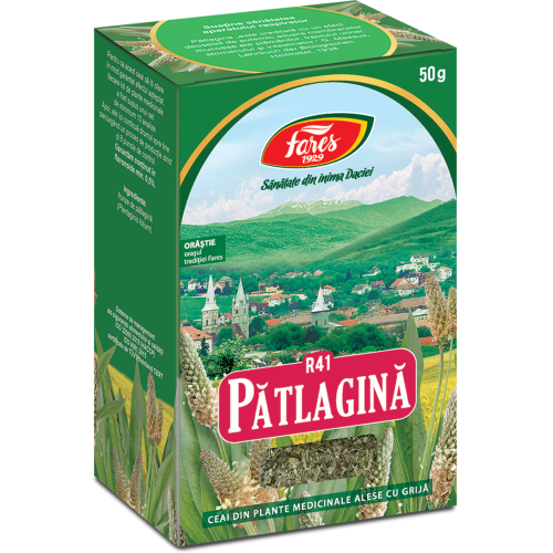Ceai patlagina frunze x 50g Fares Zephyr Labs [1]