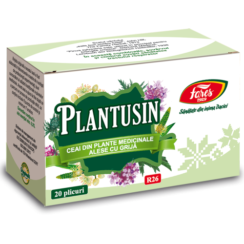 Ceai plantusin-antibronsic x 20 plicuri (R26) Fares Zephyr Labs